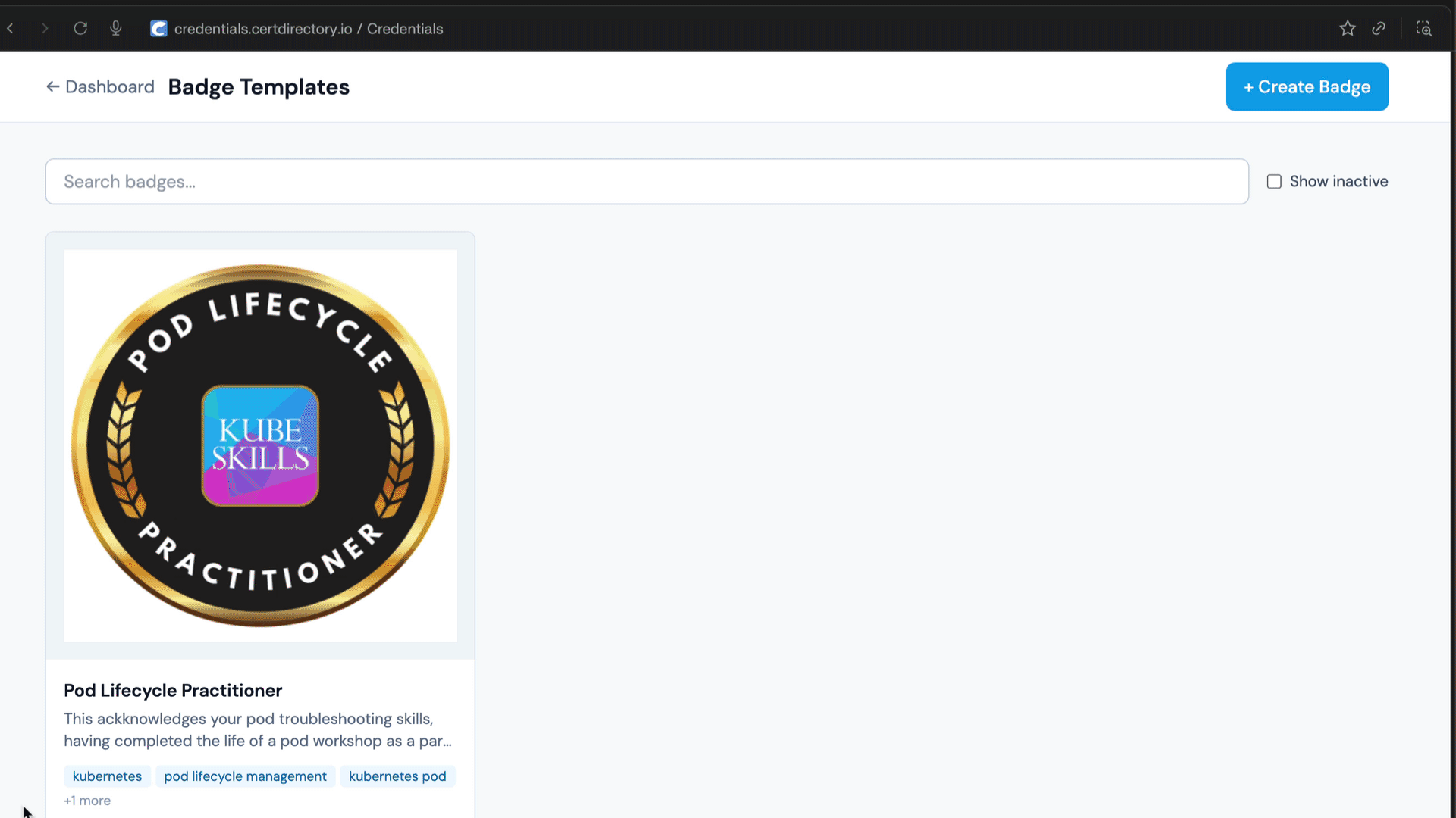 issue credential